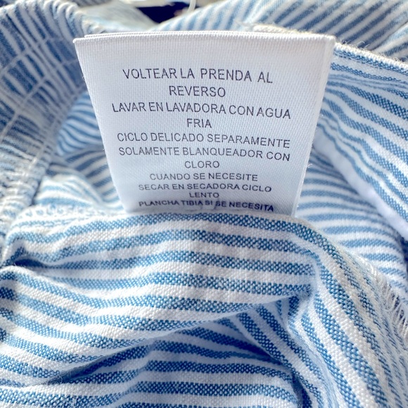 Seersucker elastic pants. Boy 4T. NWOT - Picture 6 of 6